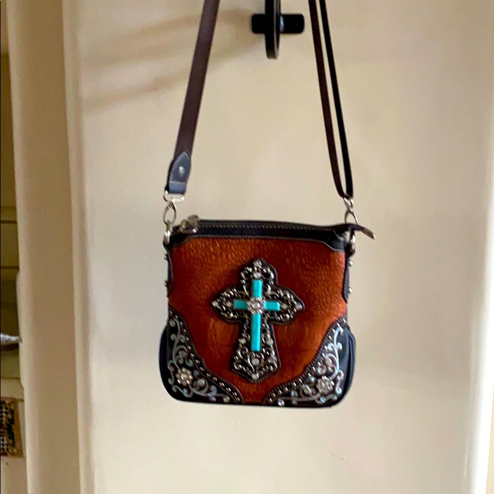 Purse bling & cross➕➕➕Brand new but not with tags